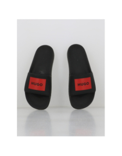 Claquettes time in slid noir homme - Hugo