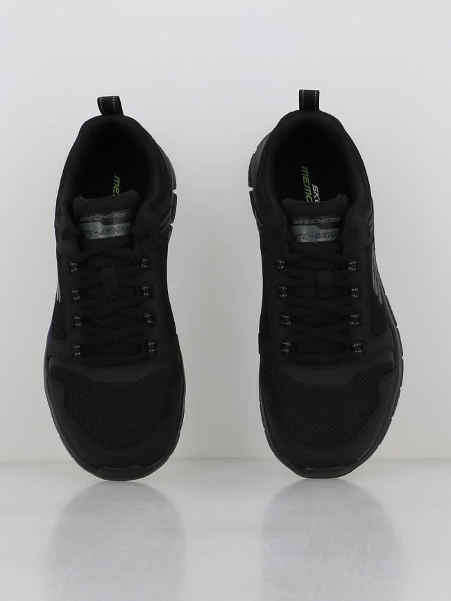 Baskets track knockhill noir homme - Skechers