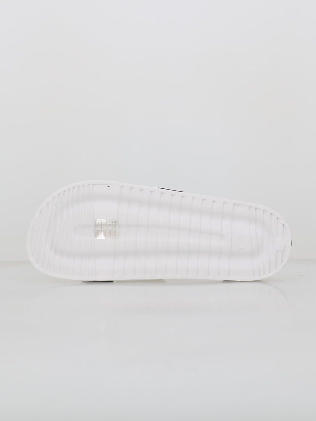 Claquettes blanc et noir homme - Chabrand