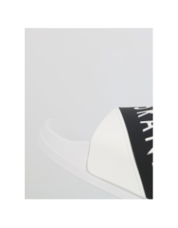 Claquettes blanc et noir homme - Chabrand