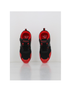 Baskets à scratch montero noir rouge garçon - Kappa