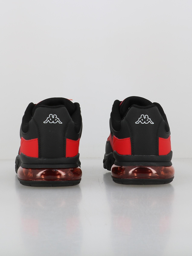 Baskets logo saigon noir rouge homme - Kappa