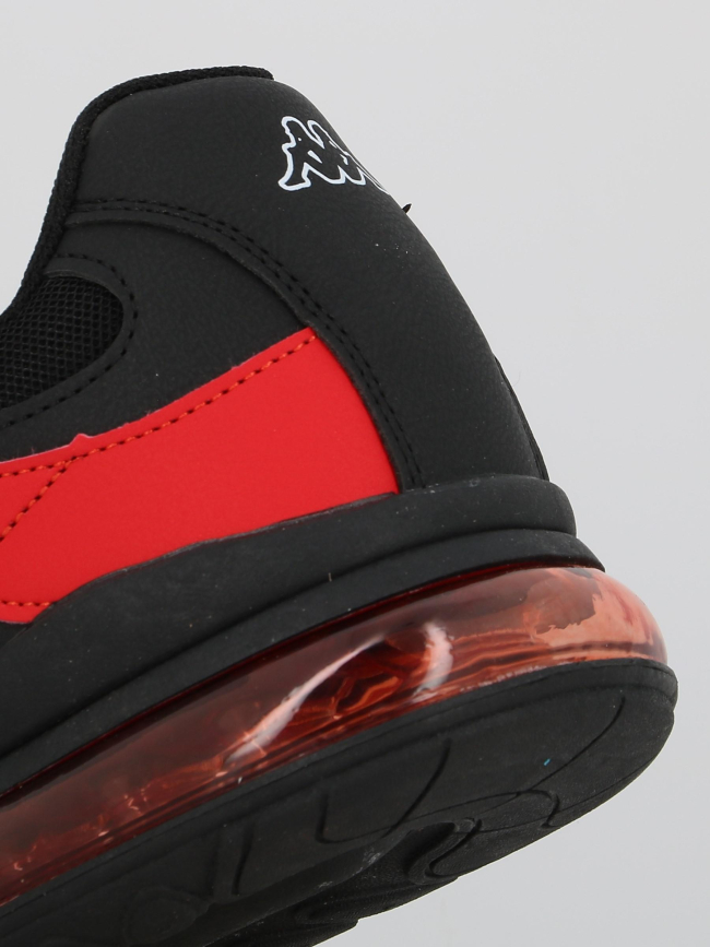 Baskets logo saigon noir rouge homme - Kappa