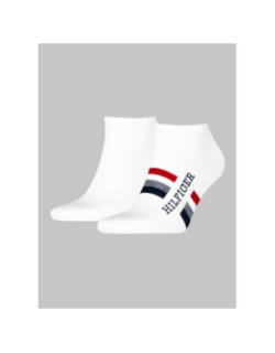 Pack de 2 paires de socquettes sneaker blanc homme - Tommy Hilfiger