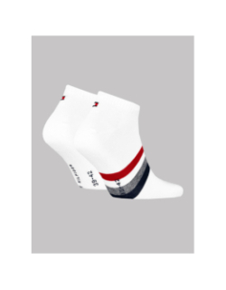 Pack de 2 paires de socquettes sneaker blanc homme - Tommy Hilfiger