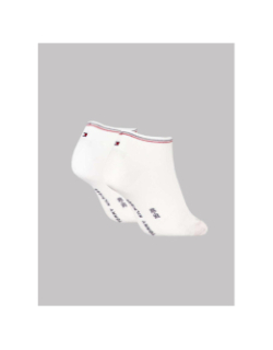 Pack de 2 paires de socquettes sneaker shine blanc femme - Tommy Hilfiger