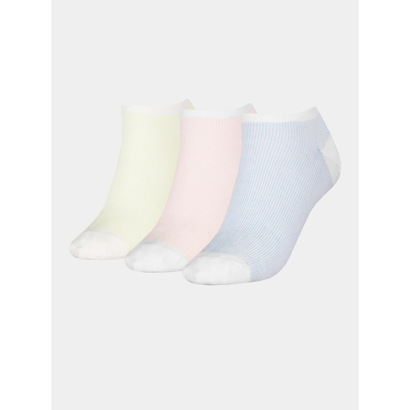 Pack de 3 paires de socquettes multicolore femme - Tommy Hilfiger