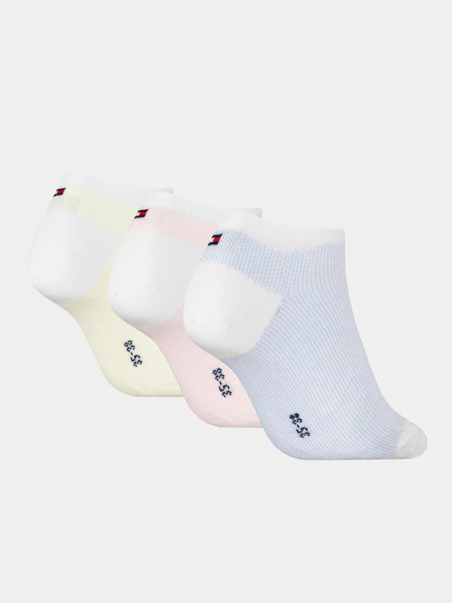 Pack de 3 paires de socquettes multicolore femme - Tommy Hilfiger