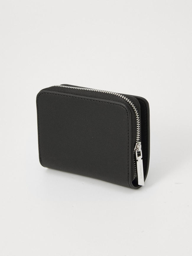 Portefeuille must medium zip around noir - Calvin Klein