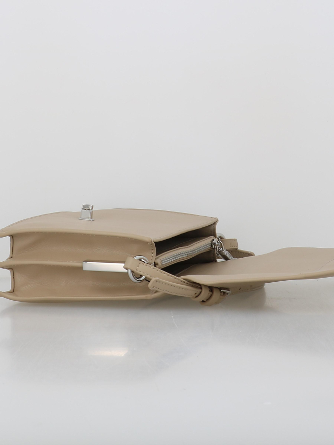 Sac à main elongated beige femme - Calvin Klein