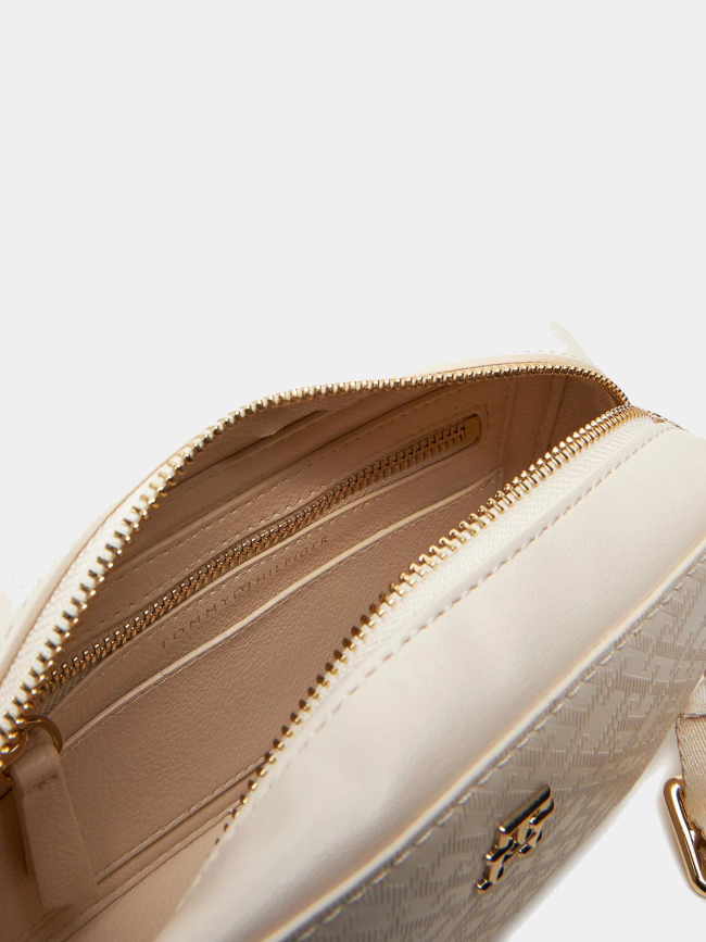 Sac bandoulière distinct camera écru femme - Tommy Hilfiger