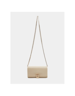 Sac bandoulière chaine her flap beige femme - Tommy Hilfiger
