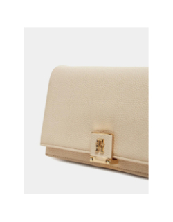 Sac bandoulière chaine her flap beige femme - Tommy Hilfiger