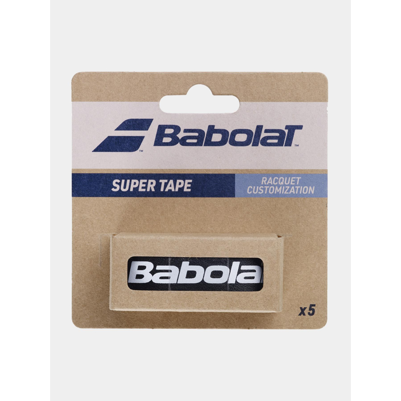 Protections de raquette de tennis super tape noir - Babolat