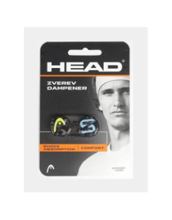 Pack de 2 antivibrateurs zverev dampener noir - Head