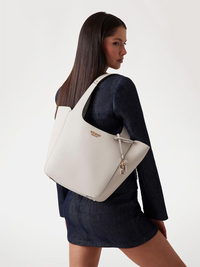 Sac à main anadela 3 beige femme - Guess