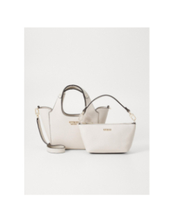 Sac bandoulière anadela 3 beige femme - Guess
