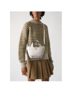 Sac bandoulière anadela 3 beige femme - Guess