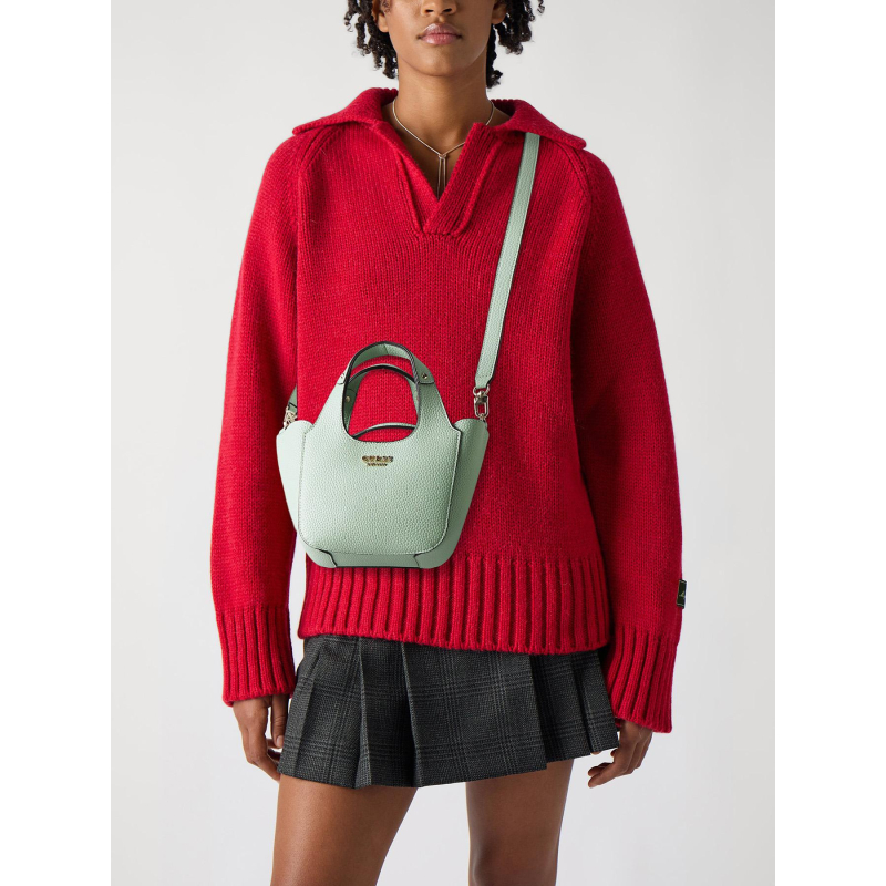 Sac bandoulière anadela vert femme Guess wimod