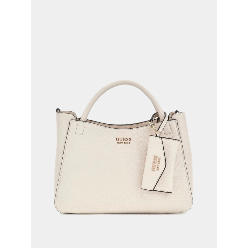 Sac bandoulière brenton bucket beige femme - Guess