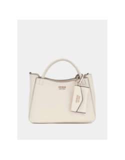 Sac bandoulière brenton bucket beige femme - Guess