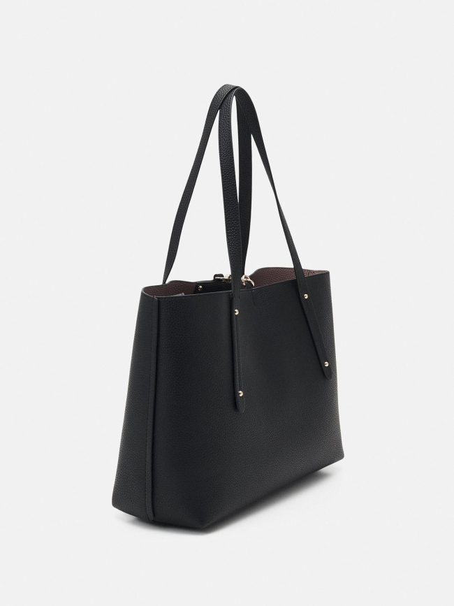 Sac cabas réversible brenton bucket noir rose femme - Guess