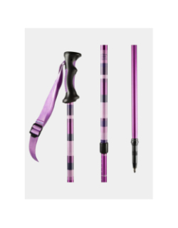 Bâton de randonnée ajustable lupiau violet enfant - Elementerre