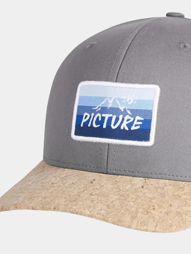 Casquette liège wakopa excalibur gris - Picture