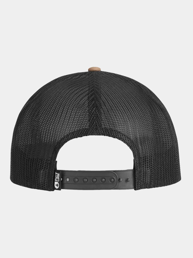 Casquette trucker tabacco kaki - Picture