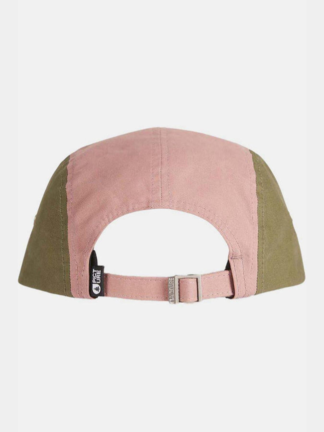 Casquette colorblock tropenat bleu kaki rose - Picture