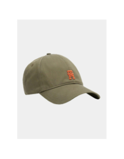 Casquette monogramme panel kaki - Tommy Hilfiger