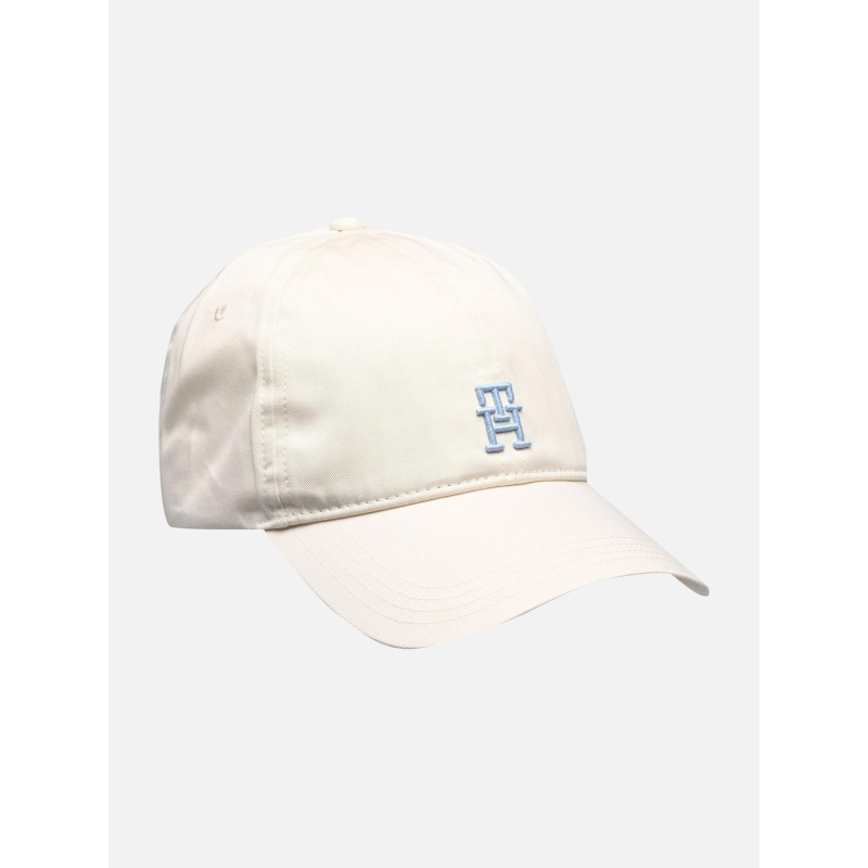 Casquette monogramme panel écru - Tommy Hilfiger