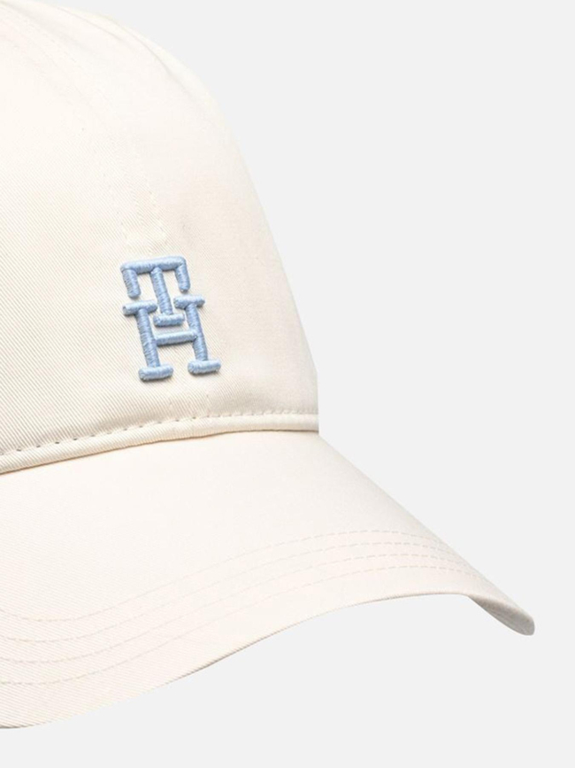 Casquette monogramme panel écru - Tommy Hilfiger