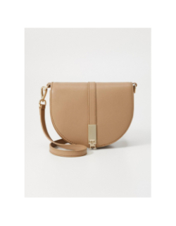 Sac bandoulière heritage saddle marron femme - Tommy Hilfiger