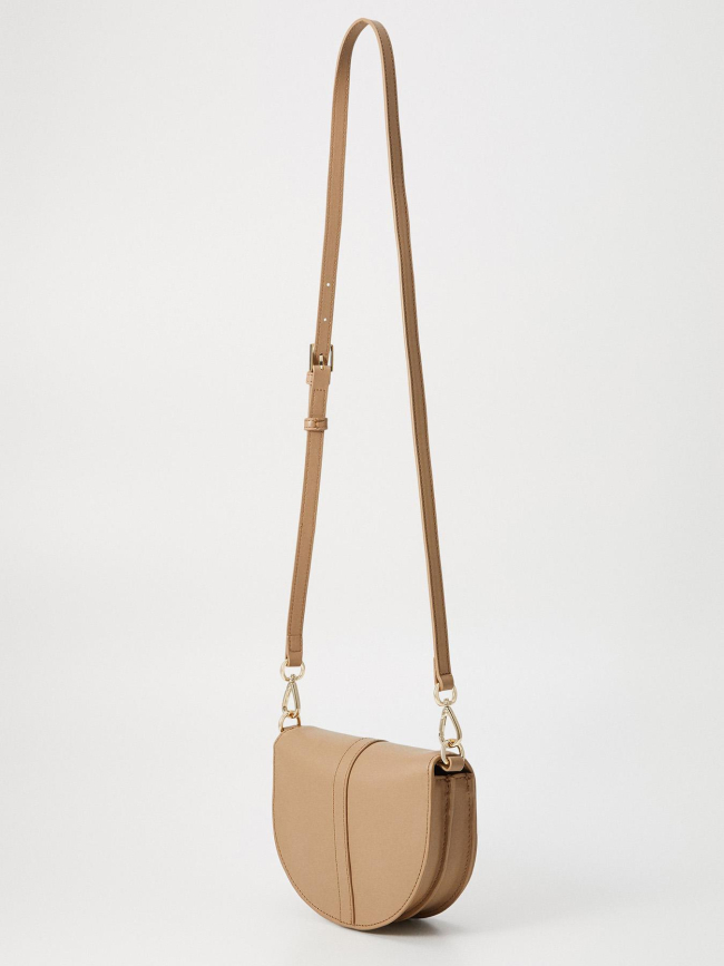 Sac bandoulière heritage saddle marron femme - Tommy Hilfiger