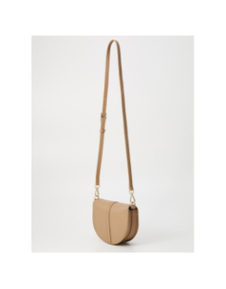 Sac bandoulière heritage saddle marron femme - Tommy Hilfiger