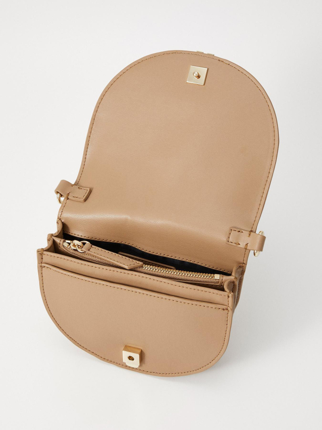 Sac bandoulière heritage saddle marron femme - Tommy Hilfiger