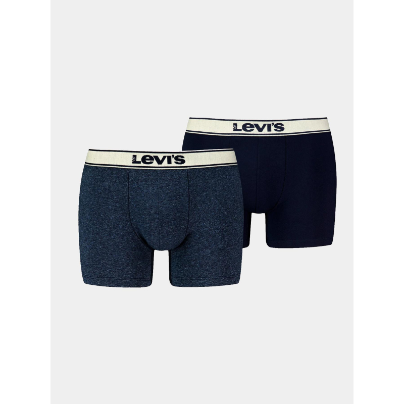 Pack de 2 boxers super soft stretch bleu homme - Levi's
