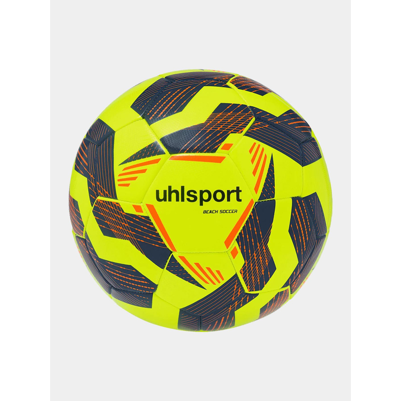 Ballon de football beach soccer jaune fluo - Uhlsport