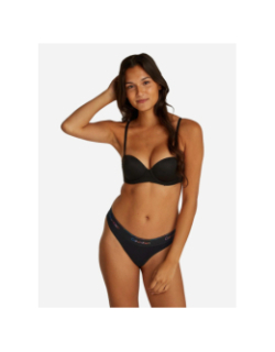 String thong noir femme - Calvin Klein