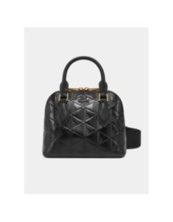 Sac à main maheki en cuir embossé noir femme - Lacoste