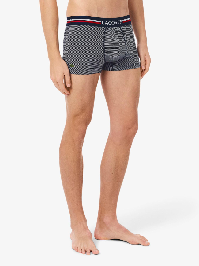 Pack de 3 boxers core collection bleu marine homme - Lacoste