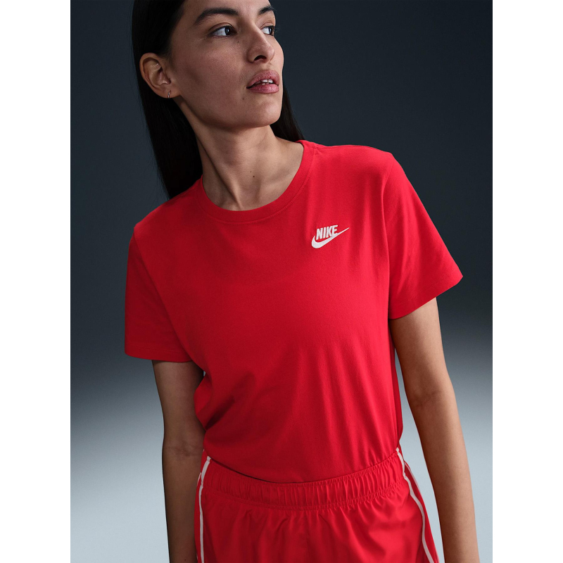 T-shirt nsw club rouge femme - Nike