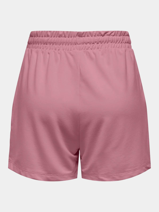 Short jogging frei life logo lila rose femme - Only Play