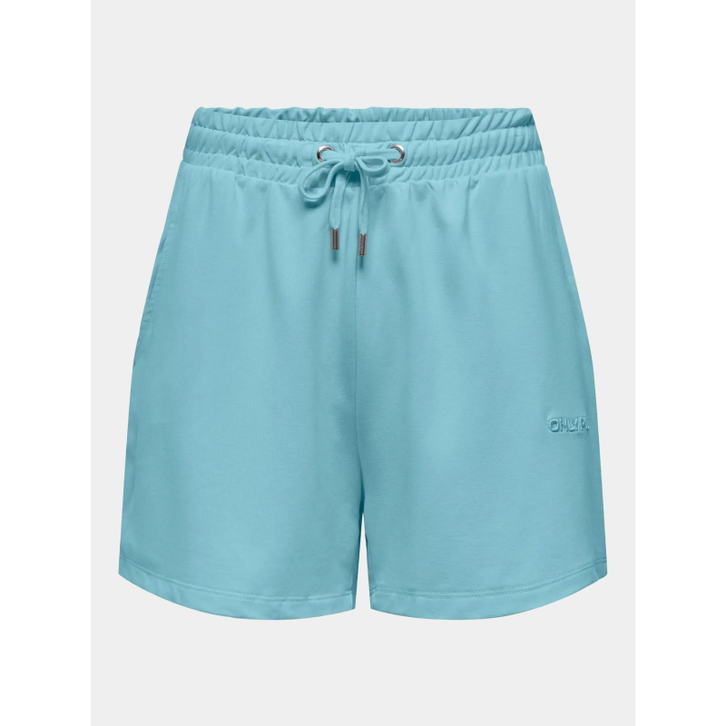Short jogging frei life logo sea bleu femme - Only Play