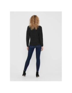 Pull col v camilla gris anthracite femme - Only