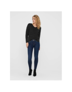 Pull col v camilla gris anthracite femme - Only