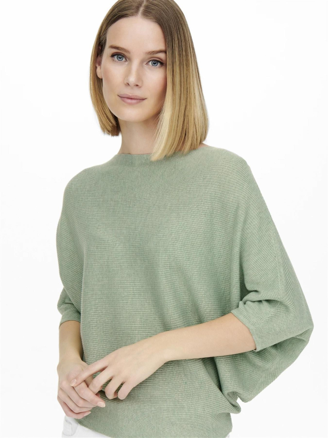 Pull léger en maille jdynew vert femme - JDY
