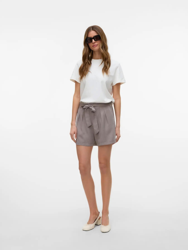 Short loose mia gris femme - Vero Moda