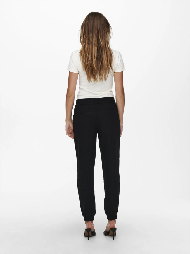 Pantalon pull-up kelda emery noir femme - Only